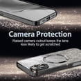 thumbnail image 5 of Casetego for iPhone 16 Case,Compatible with MagSafe,Clear Magnetic Glitter Gradient Sparkle Luxury Plated Soft TPU Bumper Full Camera Lens Protector,Black, 5 of 7