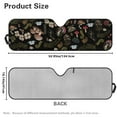 thumbnail image 7 of Uorisanigo Windshield Sun Shade, Mushroom Print Front Window Sunshade for Jeep Wrangler JK JKU JL JLU 1997-2023 & Jeep Gladiator JT 2020-2023, Front Window Sun Visor Blocks for UV and Heat, 7 of 7