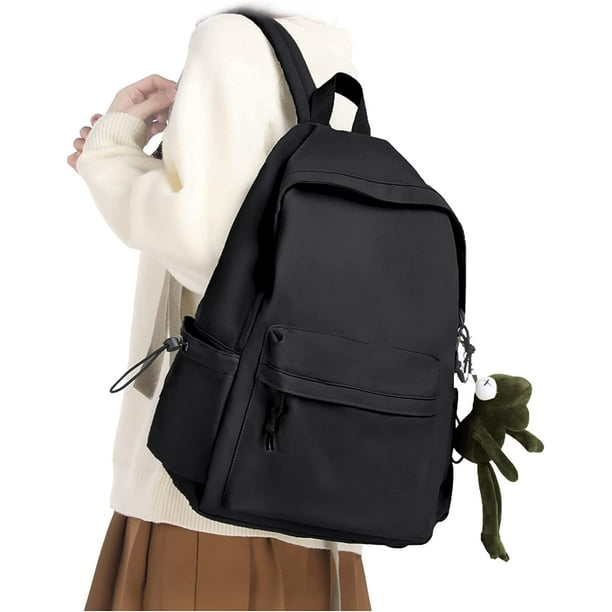 Boys black top school bag