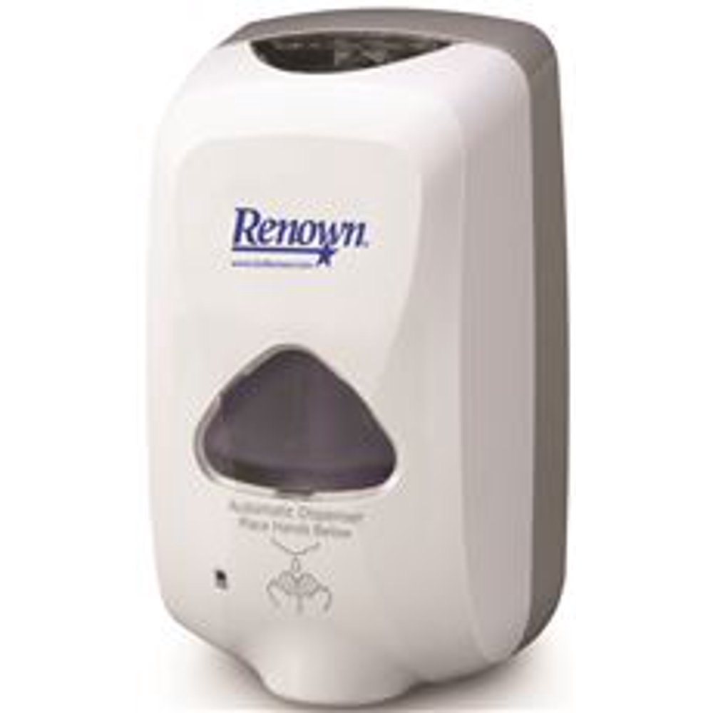 Renown TouchFree Foam Hand Soap Dispenser, 1,200 Ml, Dove Gray