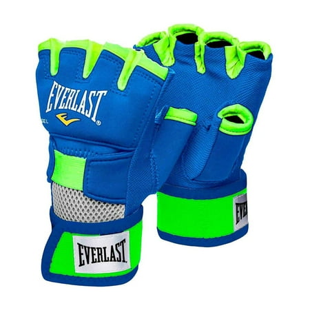 Everlast Evergel Blue/Green Handwraps, XL