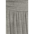 thumbnail image 6 of Simlu Womens Regular and Plus Size Skirt with Pockets Below The Knee Length Ruched Flowy Skirt Midi Skirt For Women, 6 of 6