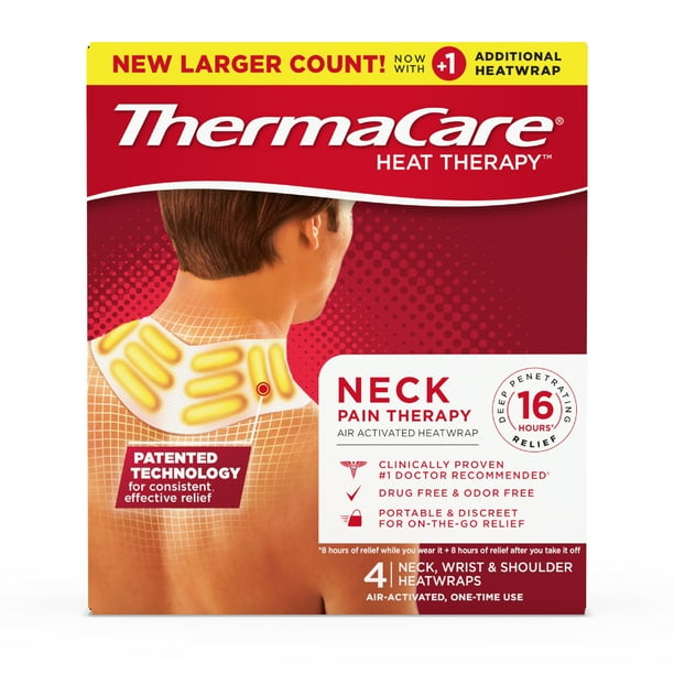 ThermaCare Neck Pain Therapy, Shoulder, and Wrist Pain Relief Patches