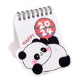 thumbnail image 2 of Mini calendario de escritorio con diseño de panda de dibujos animados para 2024, ideal para planificar y autodisciplinar. Estilo B, 2 of 9