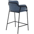 thumbnail image 5 of Home Square 26" Counter Height Bar Stool in Blue Faux Leather - Set of 2, 5 of 9