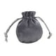 thumbnail image 2 of Bolsa con cordón para guardar joyas, organizador de regalos de fiesta, bolsa de terciopelo para relojes, collares, pulseras, dijes y aniversarios. Gris oscuro 65 x 85 cm, 2 of 8