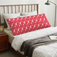 thumbnail image 4 of Fotbe Hello Summer Flamingo Funda para Almohada Corporal con Diseño, Funda de Microfibra Ultrasuave de 20x54 Pulgadas, Ropa de Cama Elegante, 4 of 7