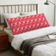 thumbnail image 4 of Balery Hello Summer Flamingo Funda Protectora para Almohada Corporal de Algodón Hipoalergénico con Cierre(55 x 21 pulgadas), Almohadas No Incluidas, 4 of 7