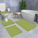 thumbnail image 5 of Juego de 4 alfombrillas de baño de espuma, suaves, absorbentes y antideslizantes, lavables a máquina y de secado rápido, para hogares y baños de invitados. Aestivo | Verde | AESTIVO, 5 of 7