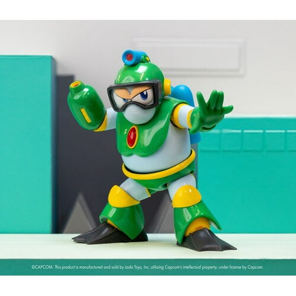 Jada Toys - Mega Man Deluxe Bubble Man 1:12 Fig