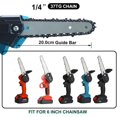 thumbnail image 4 of 1pcs 6" Chainsaw Chain Guide Plate Fits 6" Chain Mini Portable Load Chainsaw, Garden Chainsaw Guide Plate for Woodwork (6in-Guides), 4 of 5