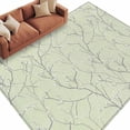 thumbnail image 6 of Sage Green Branches Area Rug 5x8 Washable Rug Non Slip Vintage Art Farmhouse Large Area Rug Soft Stainresistant Indoor Floor Carpet for Living Room Bedroom Home Office Dining Room Nursery, 6 of 8
