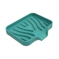 thumbnail image 1 of Ruifaya Jabonera de silicona para baño, soporte para almacenamiento, bandeja para platos, escurridor, BZ4Y6 SYUS, 1 of 7