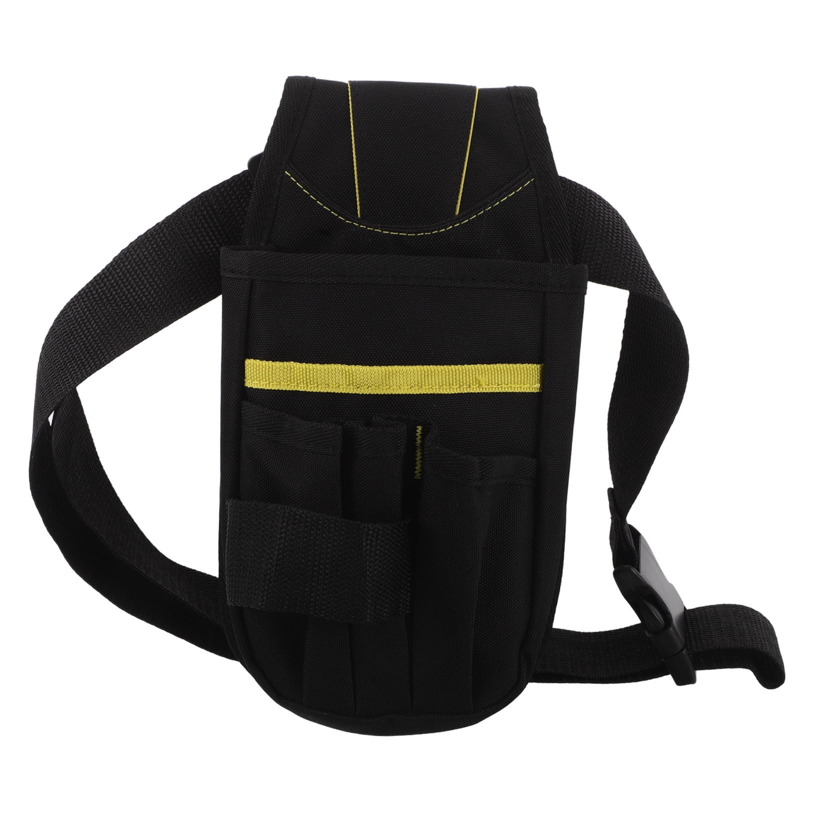 RENACLIPY Black Tool Pouch Organizer, Lightweight Storage Bag for Tools and Accessories, Portable and Practical
