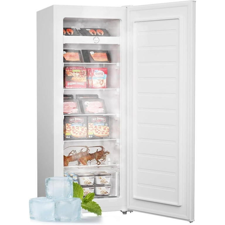 Upstreman 7.0 Cu.Ft Upright Freezer Convertible Freezer