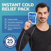 AllSett Health Instant Disposable Cold Pack (25 Pack), ASH1025