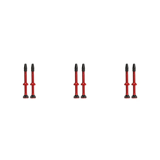 Válvula de neumático sin cámara Sonducket 2 uds 60mm recta 12,8mm base bicicleta de montaña