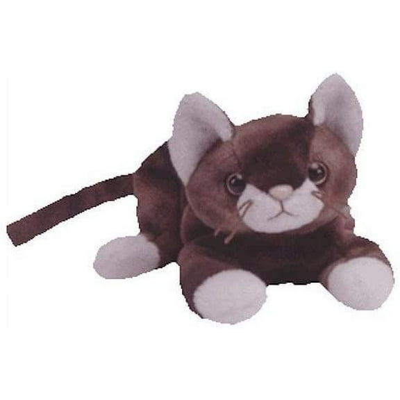 TY Beanie Baby - POUNCE the Cat (8" Plush) NO TY HANG TAG