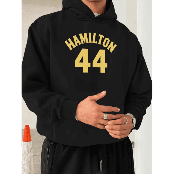 Men's and Big Men's Pullover Hoodie, Daily Hoodies Black Clothes (S-3XL)
