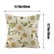 thumbnail image 3 of Funda de Almohada de Estilo Veraniego, de Lino Natural, Cómoda para Sofá o Sala de Estar, Ideal para Cama o Asiento de Coche, Suave y Fácil de Limpiar, 45 X 45 Cm., 3 of 6