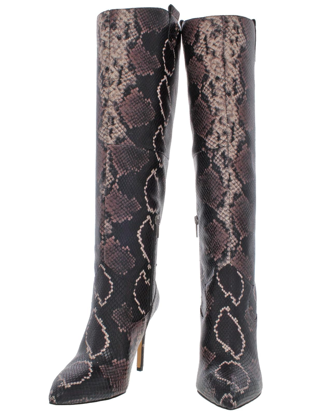 vince camuto kervana embossed knee high leather boot