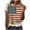2-Multicolor, variant on 250th Independence Day Tops for Women 2026 American Flag Graphic Patriotic Tee Shirts 4th of July Short Sleeves Tunic