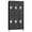 6-Door, variant on Garvee 72" Tall 3-Door Metal Locker,Office Storage Cabinet for Home, Gym,School,Black