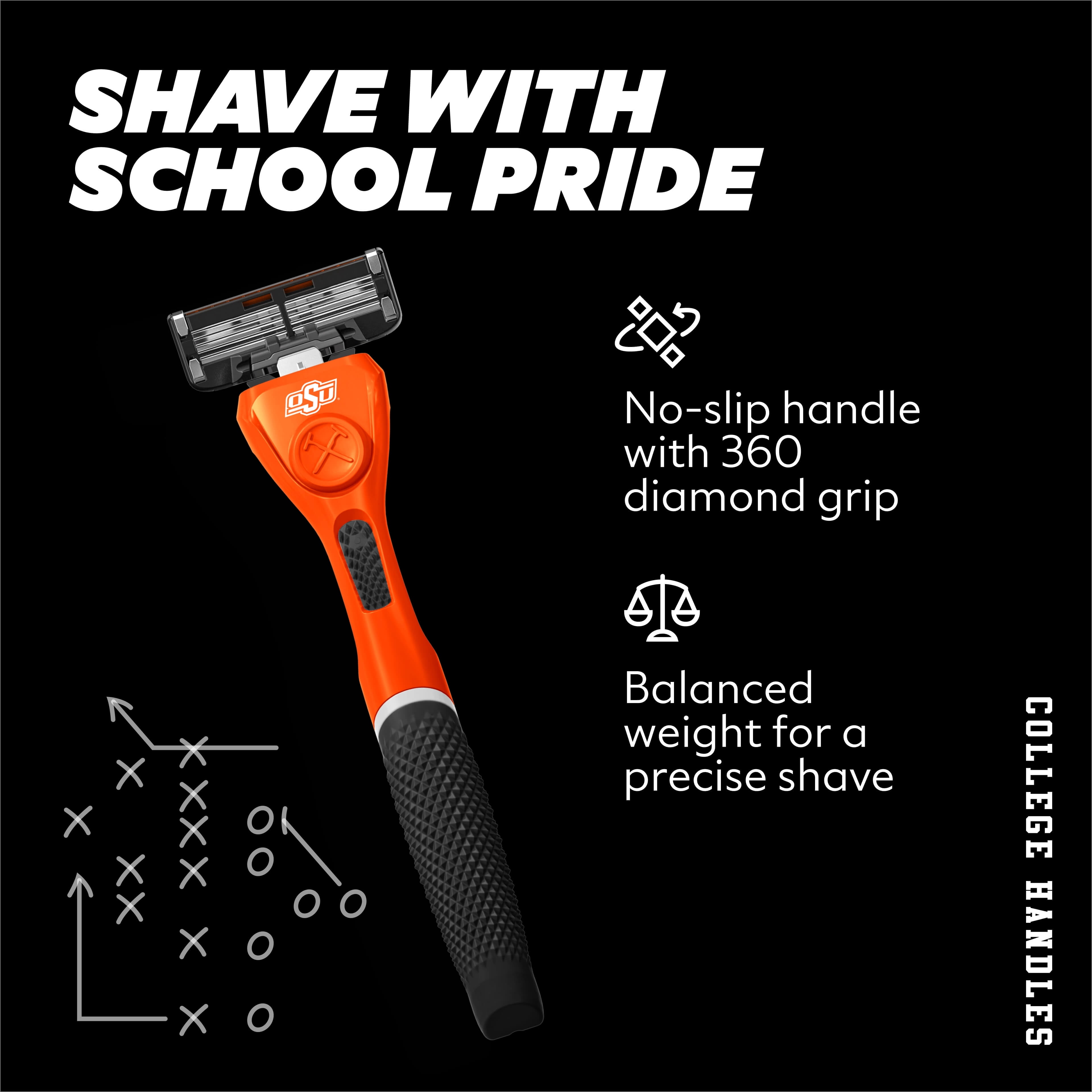 Dollar Shave Club Oklahoma State 6-Blade Razor Starter Set