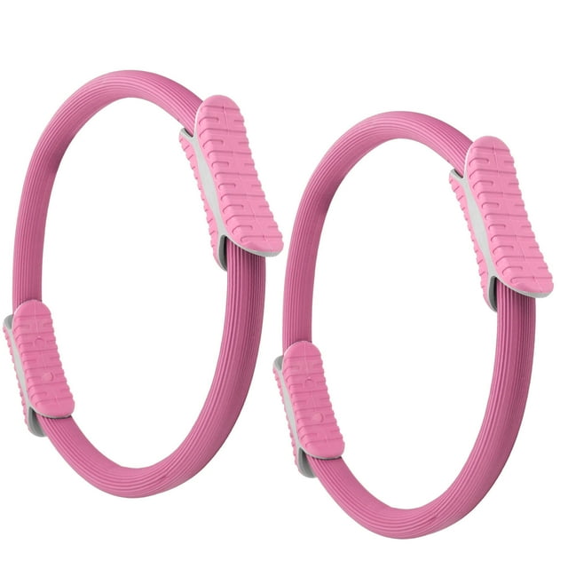 Círculo de fitness, 2 piezas Círculo de yoga Pilates Accesorios de Pilates Anillo Rueda de resistencia de gimnasio Lograr más