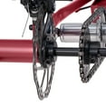 thumbnail image 3 of 24" 7 Speed Front Suspension Fork Dual Chain Electric Tricycle 350W 3 Wheel Bike with 48V 13Ah Battery UL 2271 Red, 3 of 12
