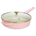 thumbnail image 2 of Paris Hilton 4 Quart Cast Aluminum Jumbo Cooker, Pink, 2 of 10