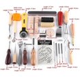 thumbnail image 1 of Leather Craft Stitching Carving Working Hand Sewing Saddle Groover Punch Tools Accessories, 1 of 4