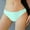 Sky Blue, variant on HUPOM Period Underwear For Women Silk Underwear For Women Medium waist Elastic Waist Solid Briefs Black 2XL
