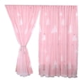 thumbnail image 1 of Cortina de doble capa, cortinas opacas para ventana, dormitorio, patio, Estilo C 1.2x1.8M Zulema cortina de ventana, 1 of 7