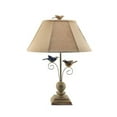 thumbnail image 1 of Cheerful Lampe de Table Base Taupe avec Oiseaux Colorés 3D, 1 of 1