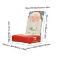 thumbnail image 3 of christmas home decor Christmas Stretch Chair Cover Removable And Washable Dining Chair Cover Christmas Decoration Home Decoration Dining Chair Cover Suitable For Kitchen Hotel, 3 of 6