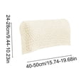 thumbnail image 3 of CaiYueKe Office Chair Back Cover Elastic Mesh Chair Headrest Cover Stretchable Dust Protection Sleeve for Home Office Desk Computer Boss Chair Half-Cover Armless Protector Easy to Clean, 3 of 7