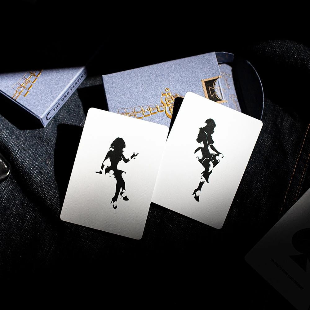 Ace Fulton's Casino Cowboy Denim Playing Cards