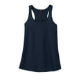 thumbnail image 5 of District Made Ladies Solid Gathered Racerback Tank-4XL (New Navy), 5 of 6