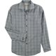 thumbnail image 1 of Tasso Elba - Camisa con botones a cuadros Vercelli para hombre, gris, extragrande Tasso Elba Botones al frente, 1 of 1