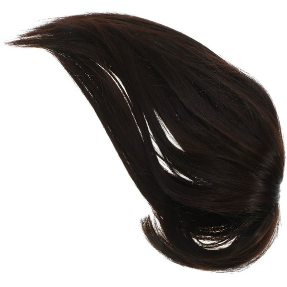 FOMIYES Hairpiece Wiglet Brown 1Pcs 9.8x5.1x5.1in Clip Style Hair Extensions