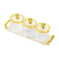 thumbnail image 3 of Bandeja para servir refrigerios Soledad 3 compartimentos clara, 3 of 10