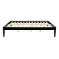thumbnail image 3 of Powell Plumley 15.75" High Low Profile Platform Bed Frame, Queen, Black, 3 of 13