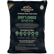 Bear Mountain Chefs Choice Signature Blend Premium BBQ Wood Pellets, 20 lbs
