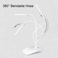 thumbnail image 4 of Control táctil Lámpara de mesa recargable USB regulable 3 niveles de brillo Iluminación cálida 360 ° Protección ocular flexible, 4 of 8