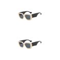 thumbnail image 4 of Sonducket Gafas de lectura Marco grande Gafas de lectura Prescripción Aleación grande Hipermetropía de calle de gran tamaño Dulce regalo Tipo Tipo 1 2piezas, 4 of 6