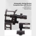 thumbnail image 4 of Archery Sight Scope Bracket, L Shaped Bracket Aluminium Alloy Sight Scope Bracket Integrated Processing Bow Accessories  for Compound Bow, 4 of 7