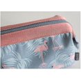 thumbnail image 4 of flamenco, 18 13 9 cm Petite Trousse De Toilette Compacte Et Pliante Trousse Cosmtiques Fleurs De Style Japonais, 4 of 5