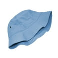 thumbnail image 5 of Glory Max Summer Beach Bucket Hat 100% Cotton Sun Visor Fishing Packable Cap Baby Blue, 5 of 5