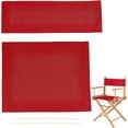 thumbnail image 6 of 1 Set Chair Replacement Canvas Black Casual Directors Chair Cover Kit Replacement Canvas Seat and Back with Wood Stick Easy to Clean for Director Makeup Chair 18.7x15.16/20.47x6.69 inch, 6 of 9